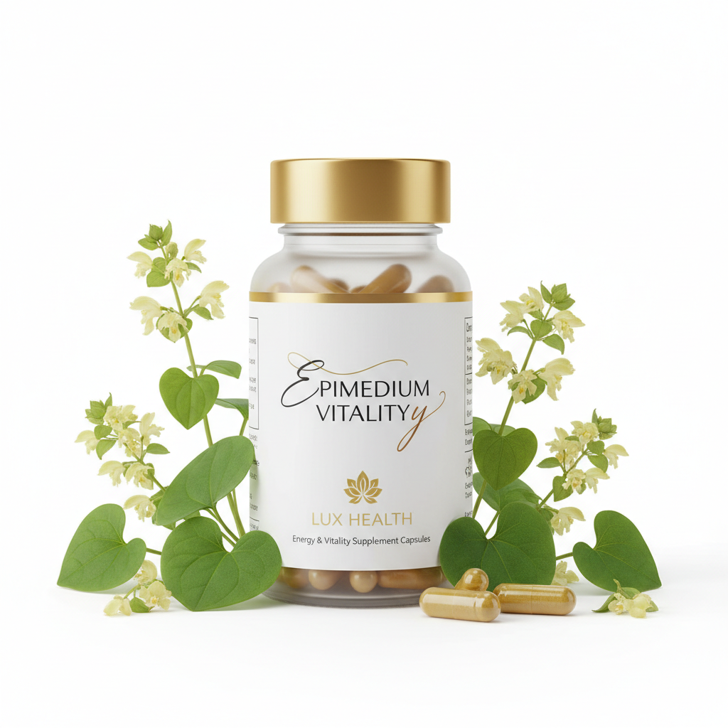 Capsules Énergie & Vitalité — Complément Naturel à base d'Epimedium | Boost & Endurance