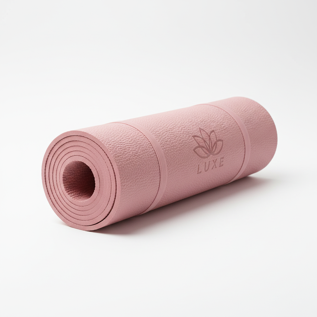 Tapis de Yoga & Pilates EVA 4mm — Antidérapant, Léger & Confortable | 7 Couleurs