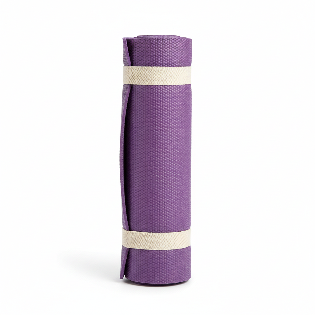 Tapis de Yoga & Pilates EVA 4mm — Antidérapant, Léger & Confortable | 7 Couleurs