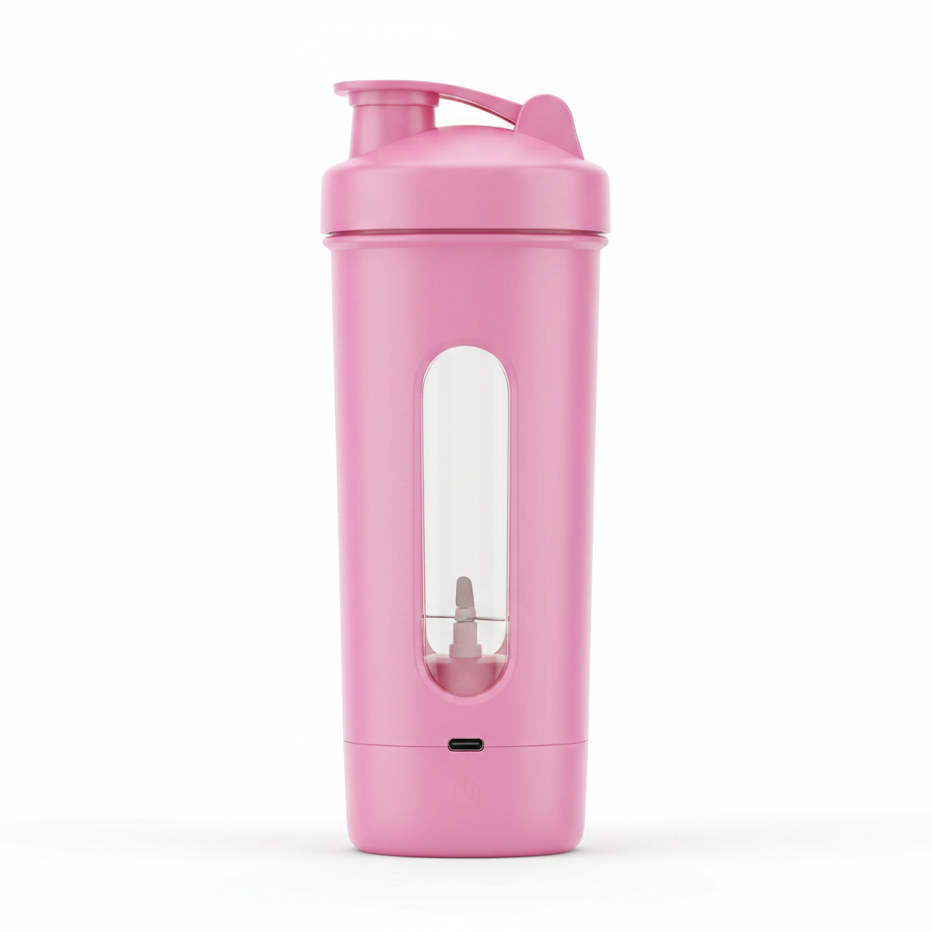 Shaker Électrique USB 650ml — Mélange Sans Grumeaux | Rechargeable, Sans BPA