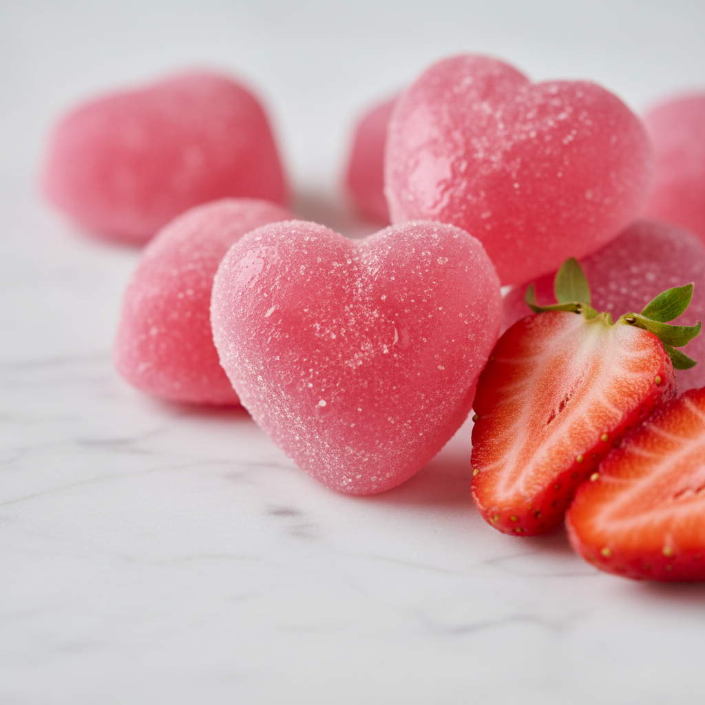 Gummies Calcium & Vitamine D3 Famille — Saveur Fraise | Croissance & Immunité pour Tous