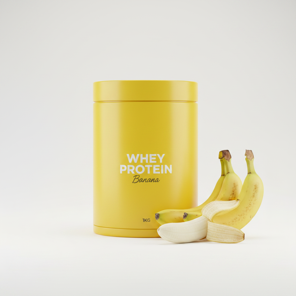 Protéine Whey — 7 Saveurs | Muscle, Récupération & Nutrition | 1 kg (40 Portions)