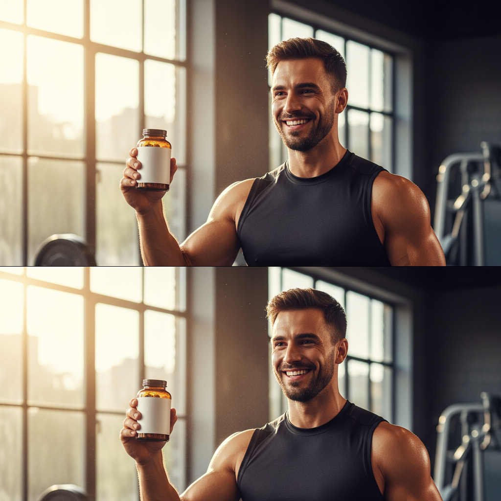 Multivitamines Homme — Énergie, Endurance & Vitalité | Santé Cardiaque & Cérébrale | 30 / 60 / 120 Capsules