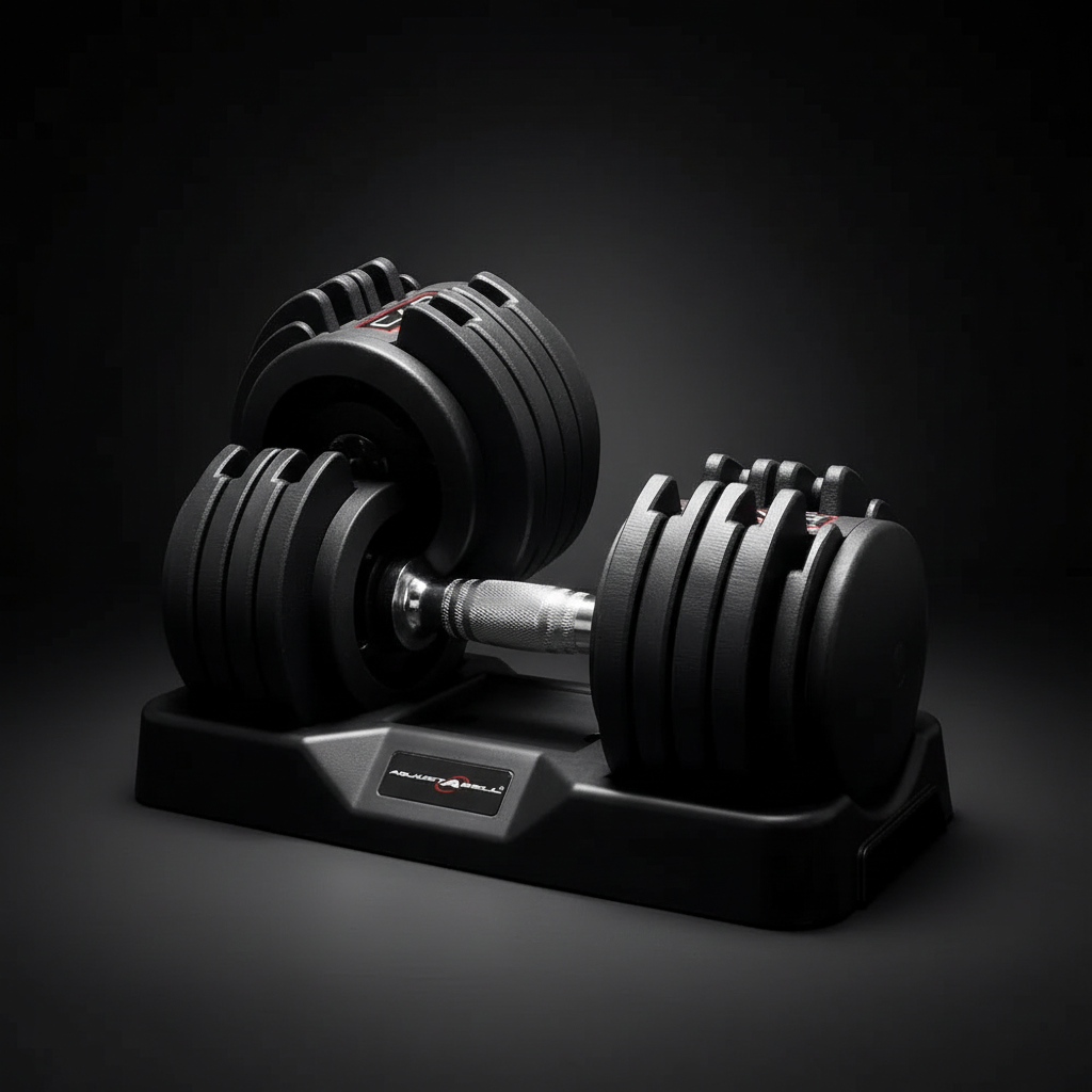 Haltères Réglables ADJUSTABELL — 10 à 55 lb | Système Tout-en-Un