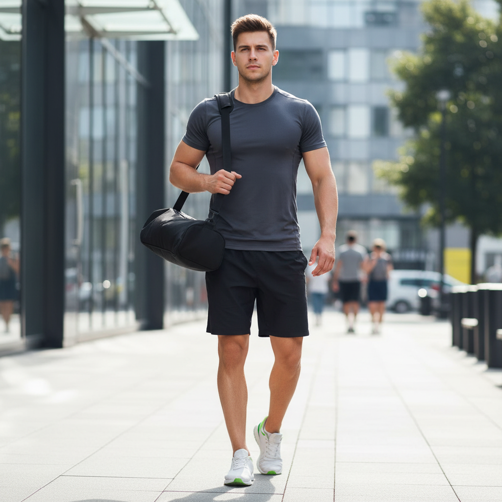 Sac de sport — Tissu Oxford, Bandoulière Réglable | 6 Tailles