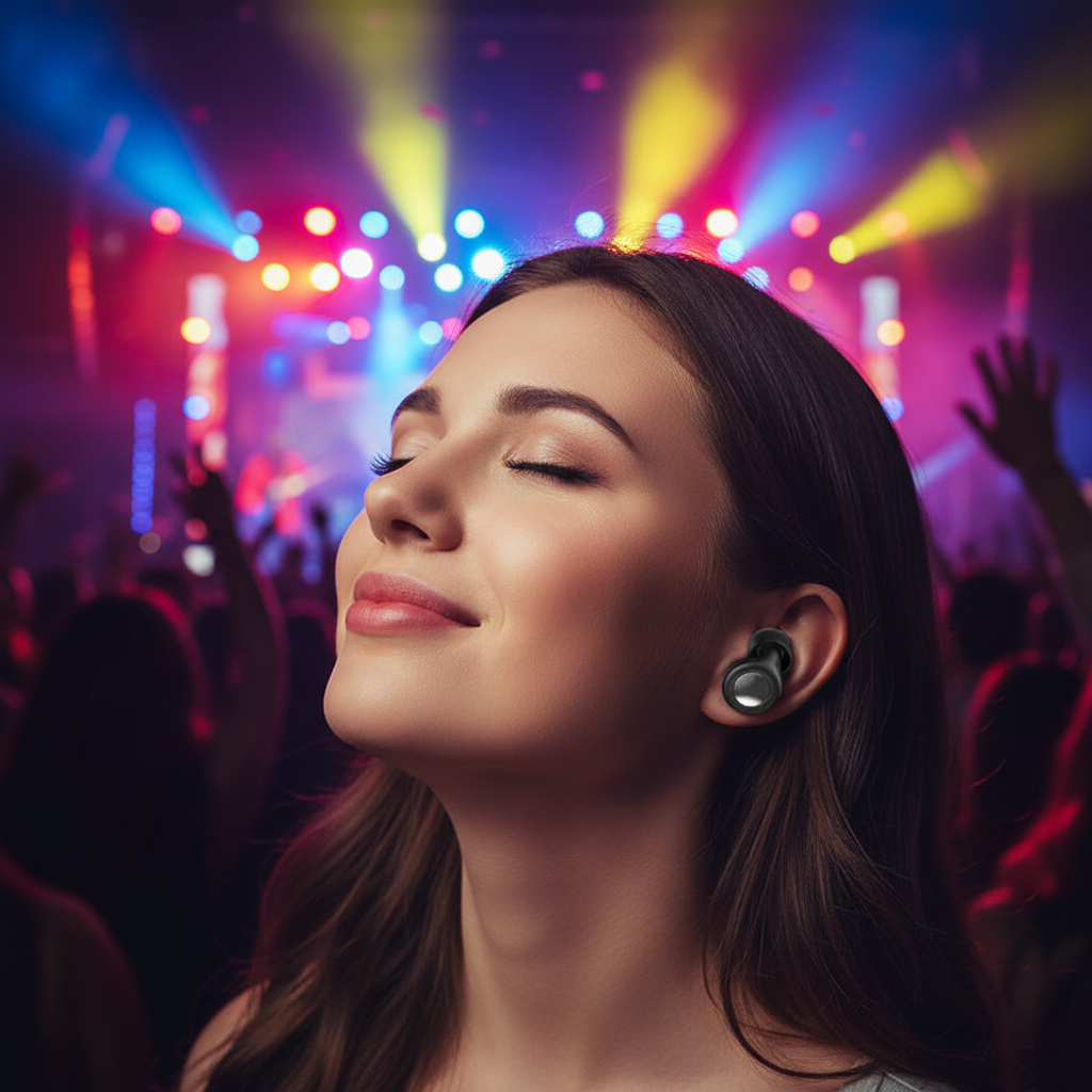 Bouchons d’Oreille Eayburst — Silicone Souple Réutilisable | Réduction 30 dB | Sommeil, Concert & Voyage