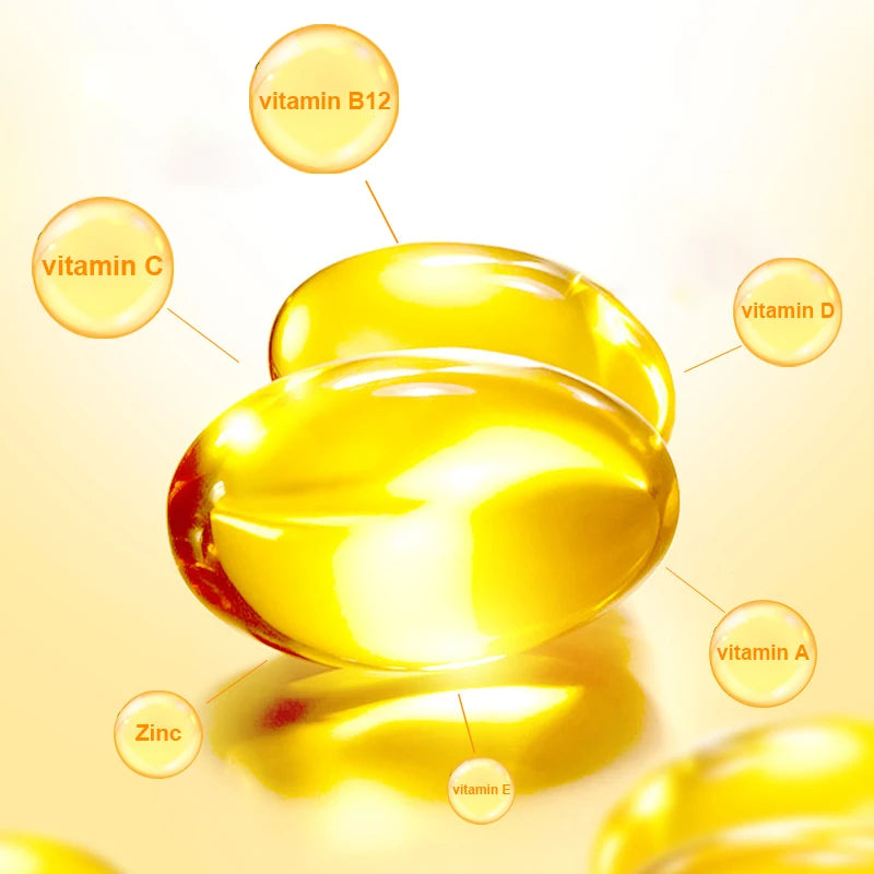 Multivitamines Homme — Énergie, Endurance & Vitalité | Santé Cardiaque & Cérébrale | 30 / 60 / 120 Capsules